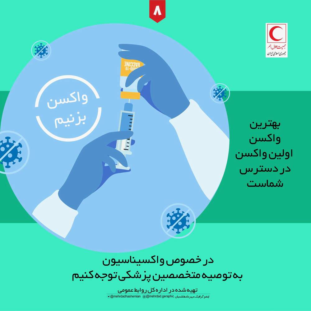 ضرورت تزریق واکسن کرونا/ اینفوگرافیک